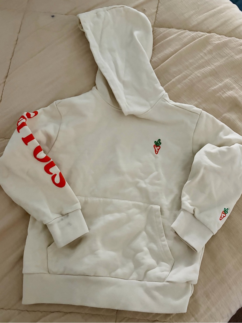 Carrots by Anwar Carrots Kids Cream Hoodie M/8